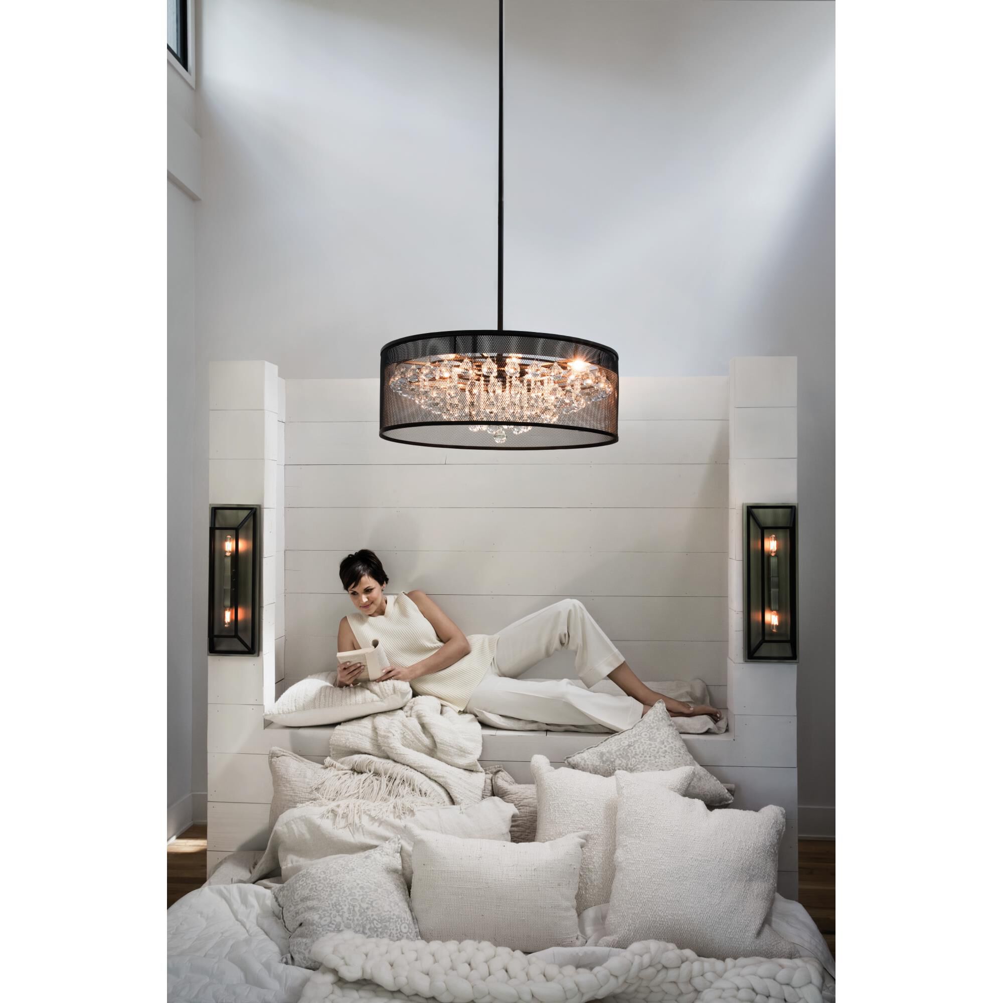 Fiona 25 Inch Large Pendant by Fredrick Ramond