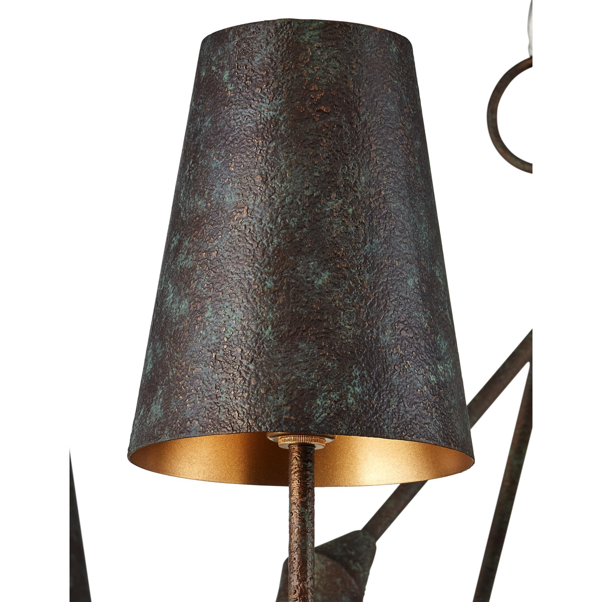 Anselm 40 Inch Chandelier by Currey and Company