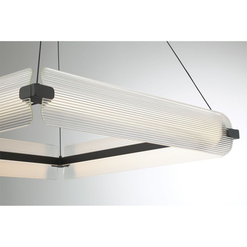 Neoness 34 Inch 4 Light Chandelier by Eurofase Lighting