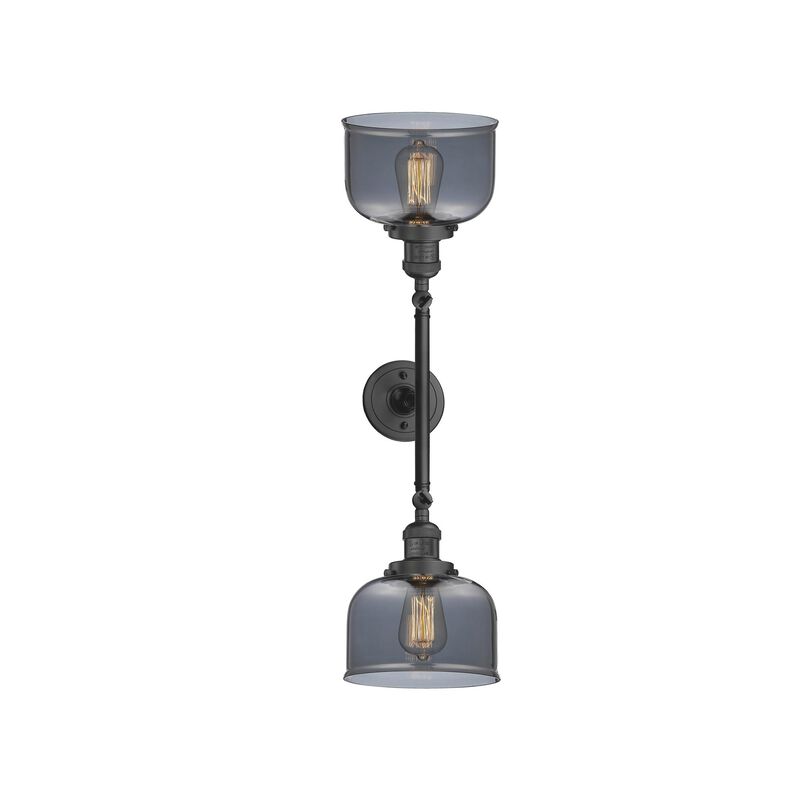Bruno Marashlian Large Bell 19 Inch 2 Light Bath Vanity Light by Innovations Lighting