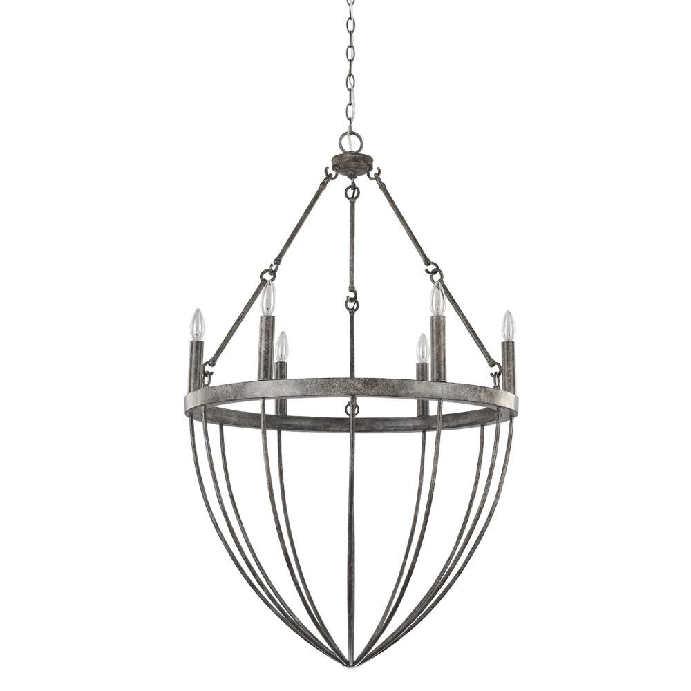 Harlow 28 Inch 6 Light Chandelier by Acclaim Lighting