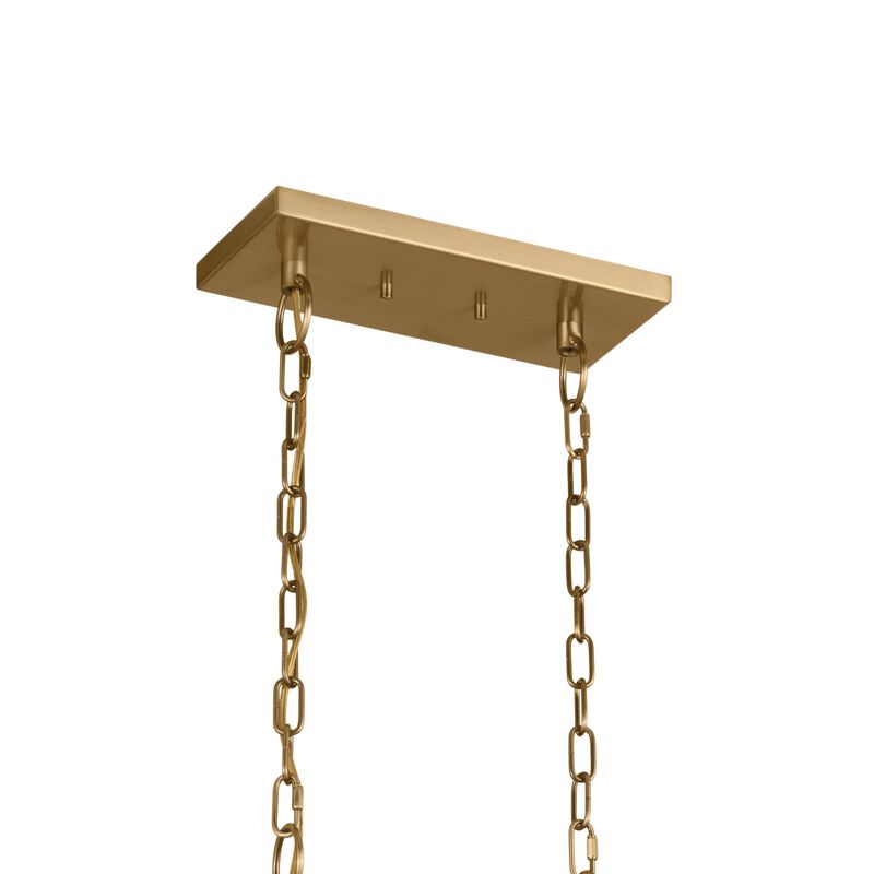 Florence 40 Inch 6 Light Linear Suspension Light by Kichler Lighting