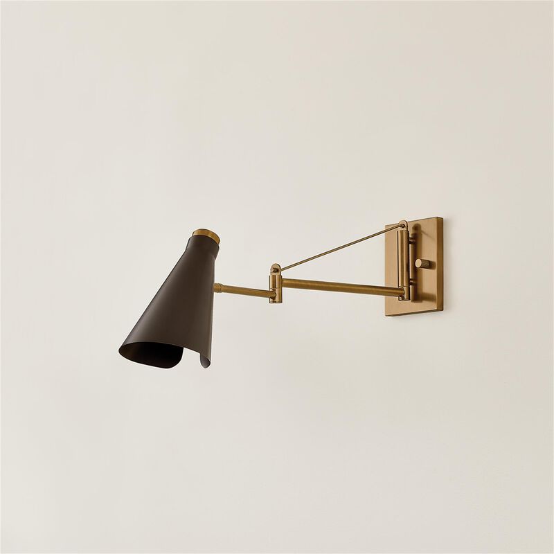 Andersen Large Wall Swing Lamp by Troy Lighting