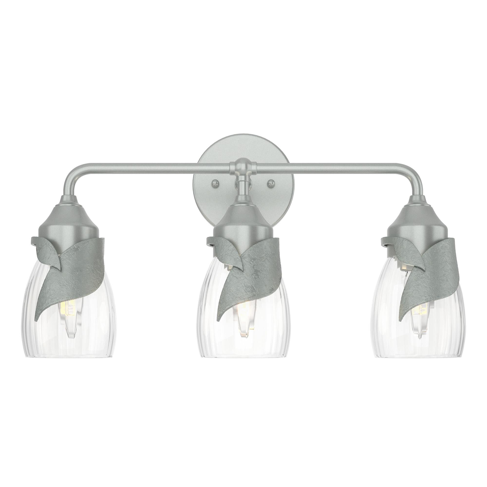 Shown in Vintage Platinum finish and Water glass