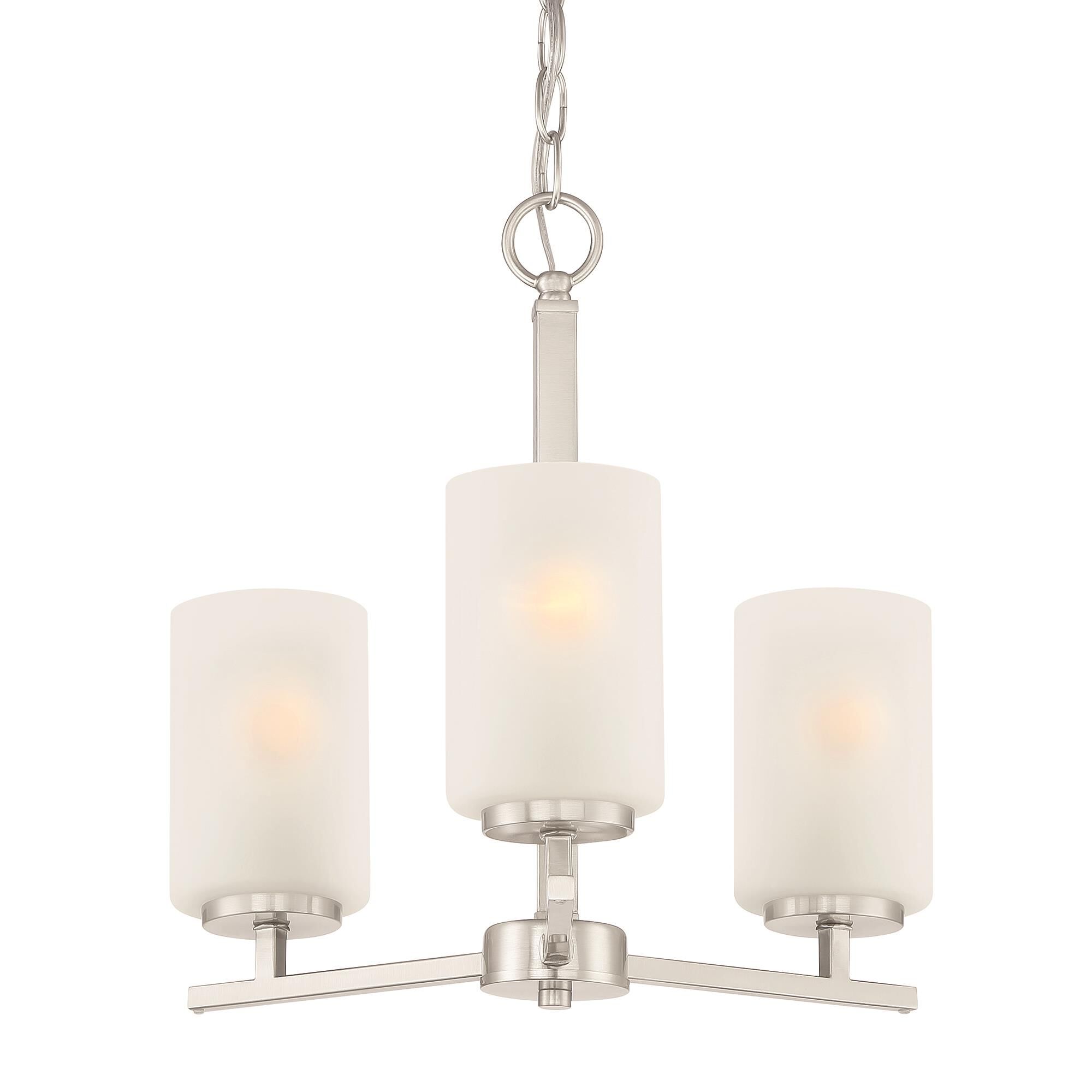 Carmine 16 Inch 3 Light Mini Chandelier by Designers Fountain