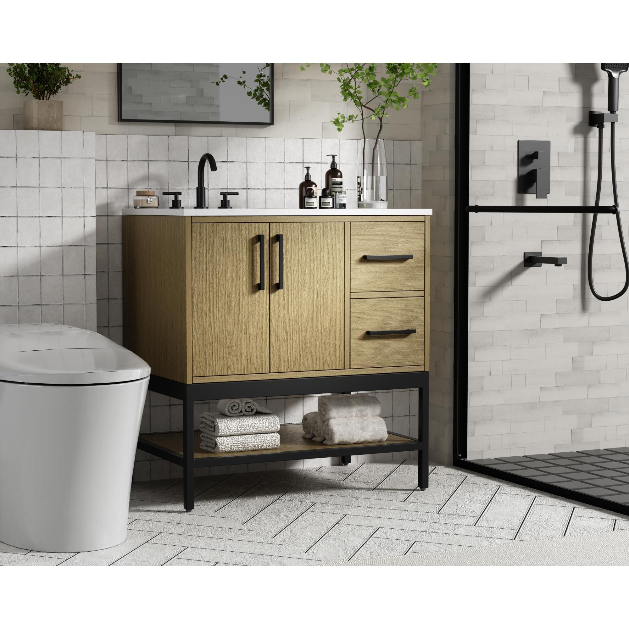 Shown in Honey Brown finish