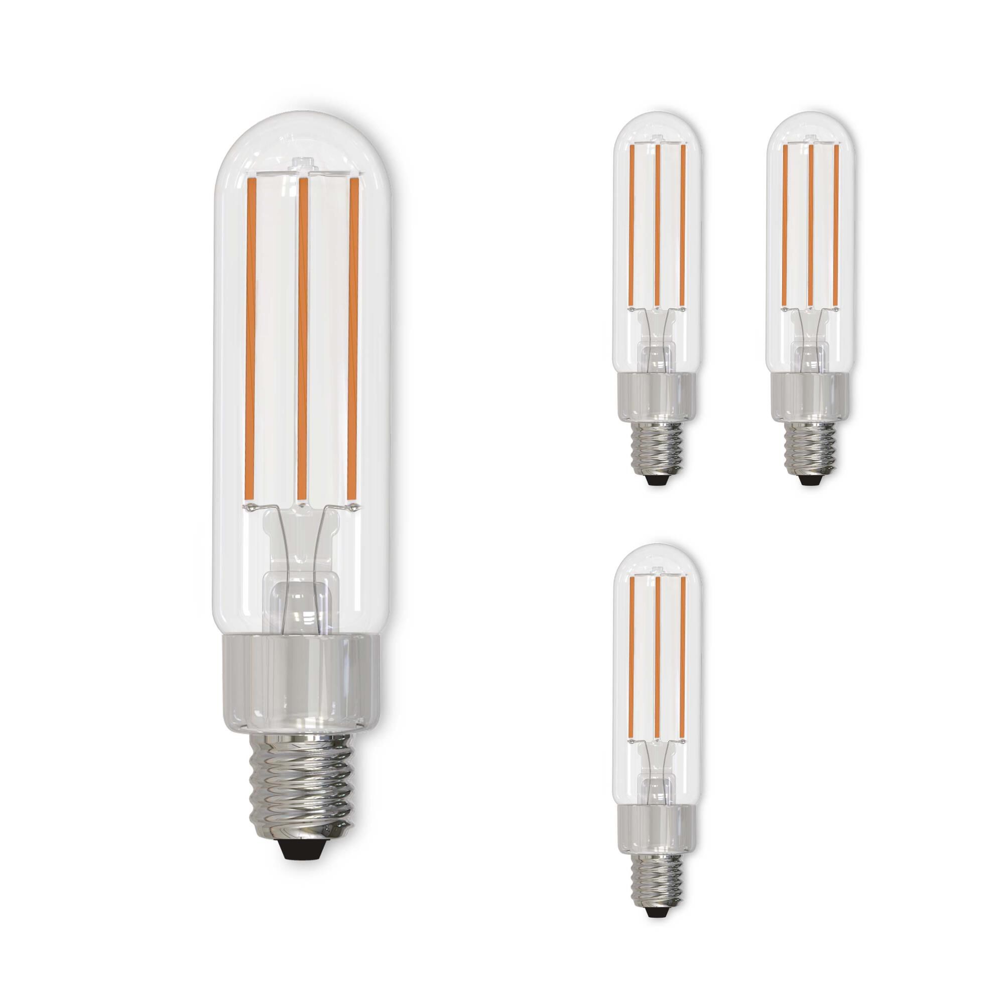 Dimmable 4.5 Watt 3000K T6 LED Light Bulb by Bulbrite