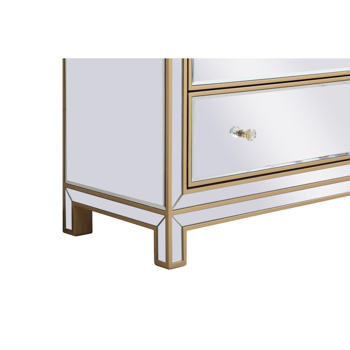 Reflexion Storage Cabinet by Elegant Decor