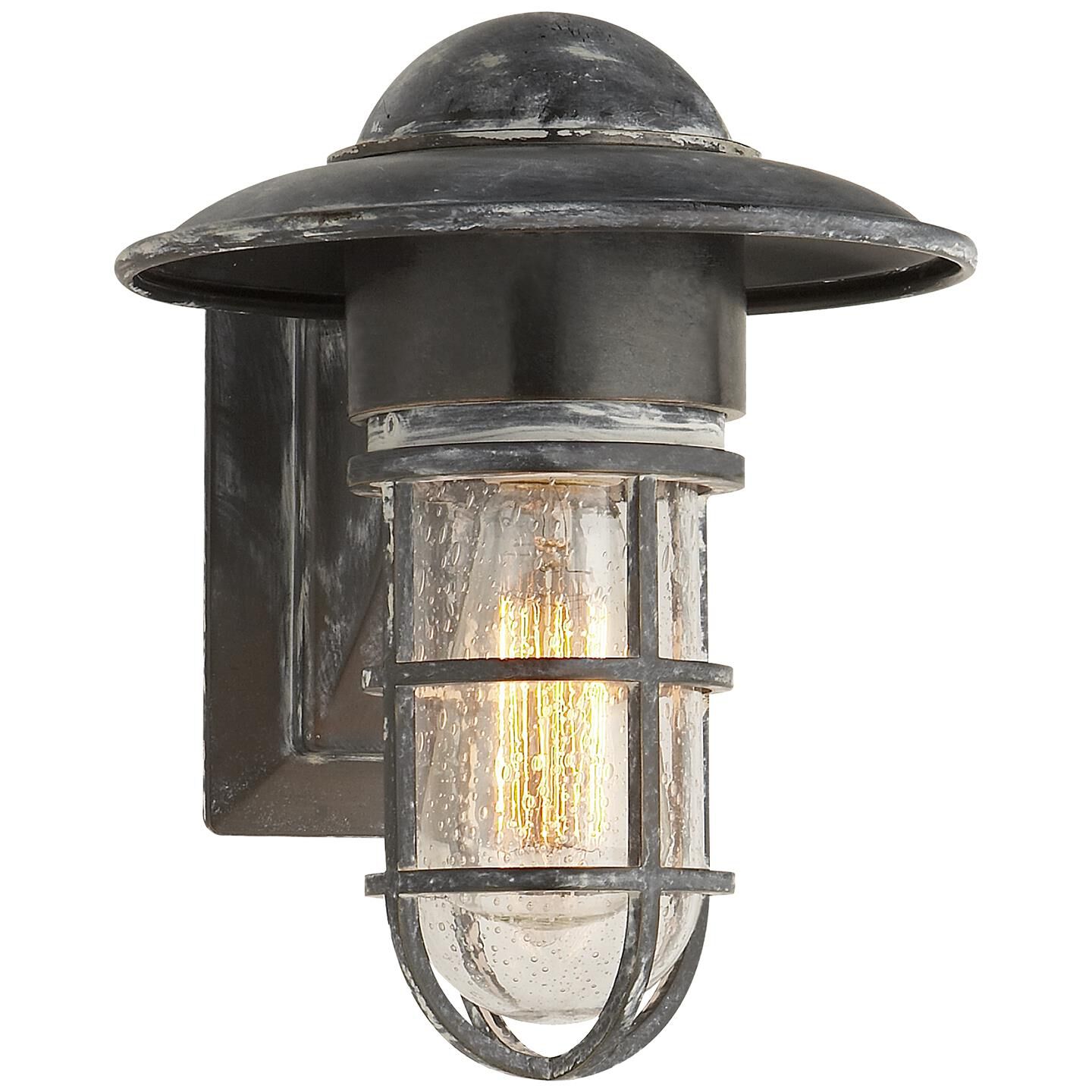 Visual Comfort Signature Collection Chapman & Myers Marine 10 Inch Tall Outdoor Wall Light