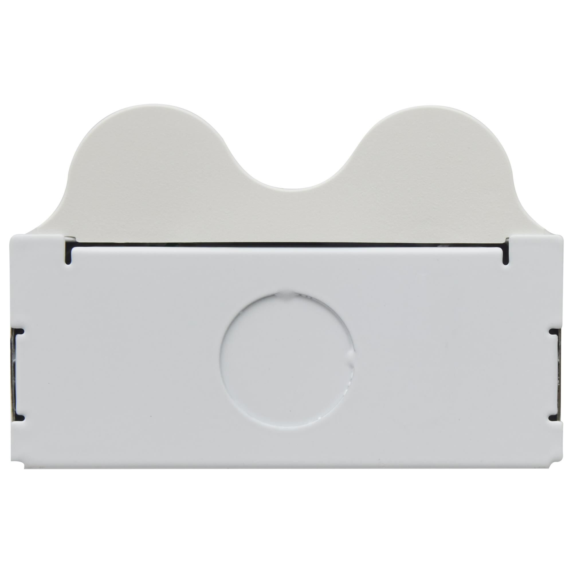 Shown in White finish