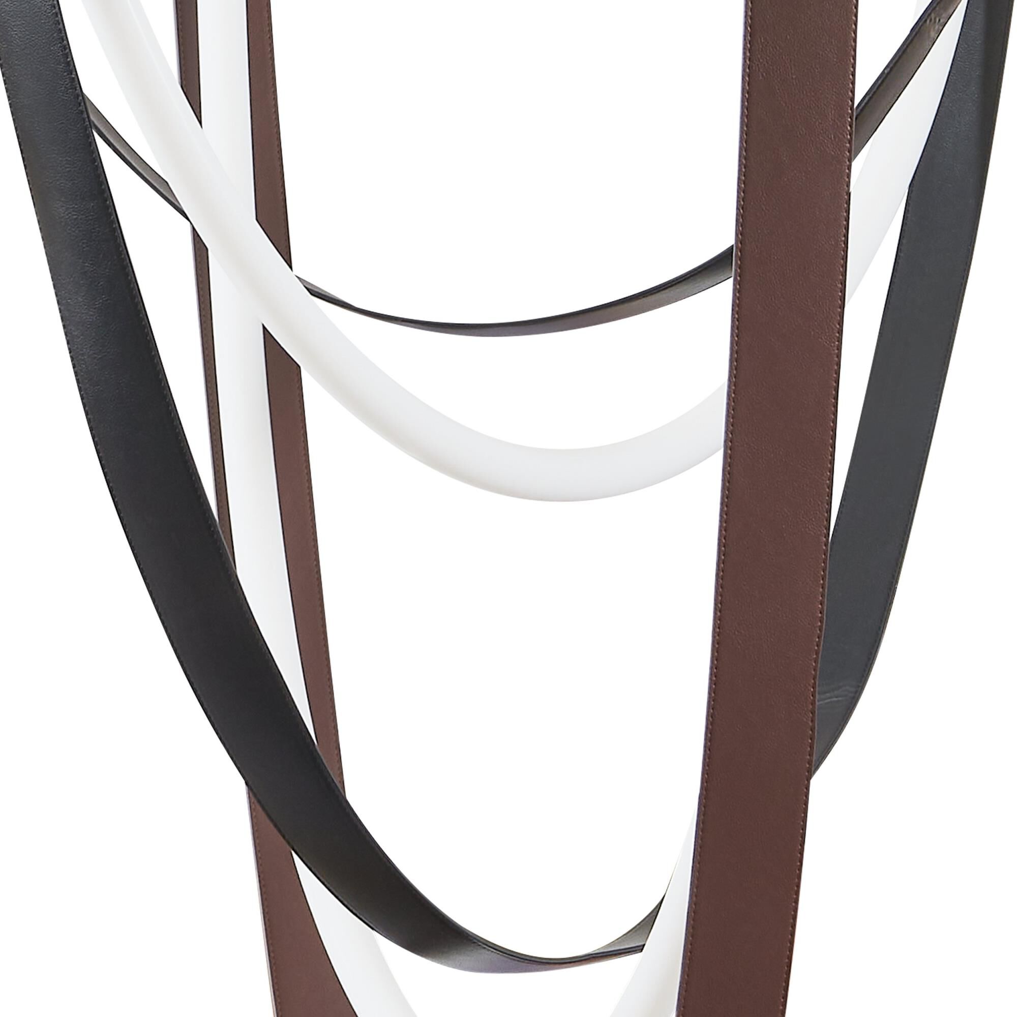 Shown in Champagne Gold finish and White shade