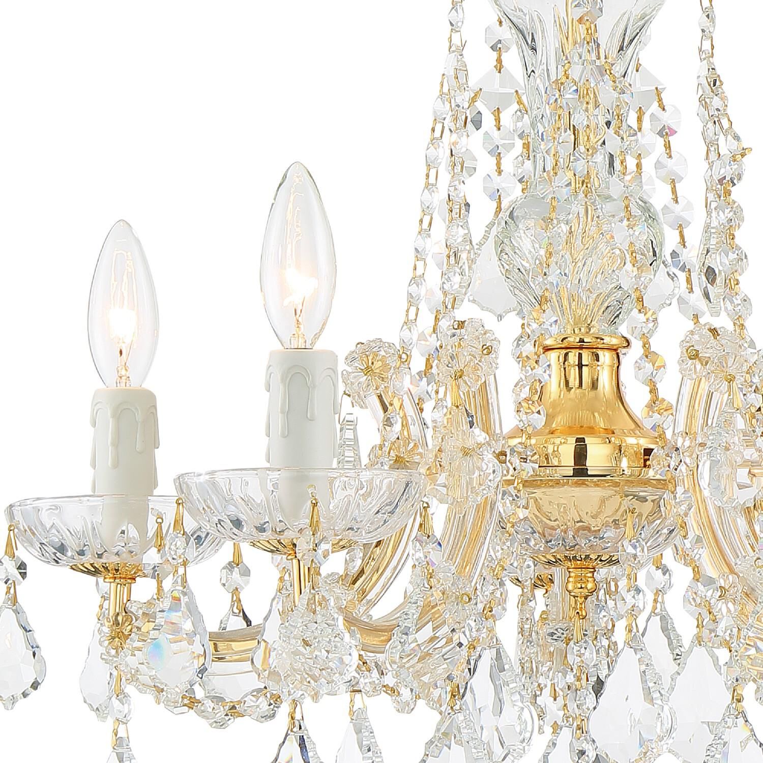 Maria Theresa 20 Inch 5 Light Mini Chandelier by Crystorama