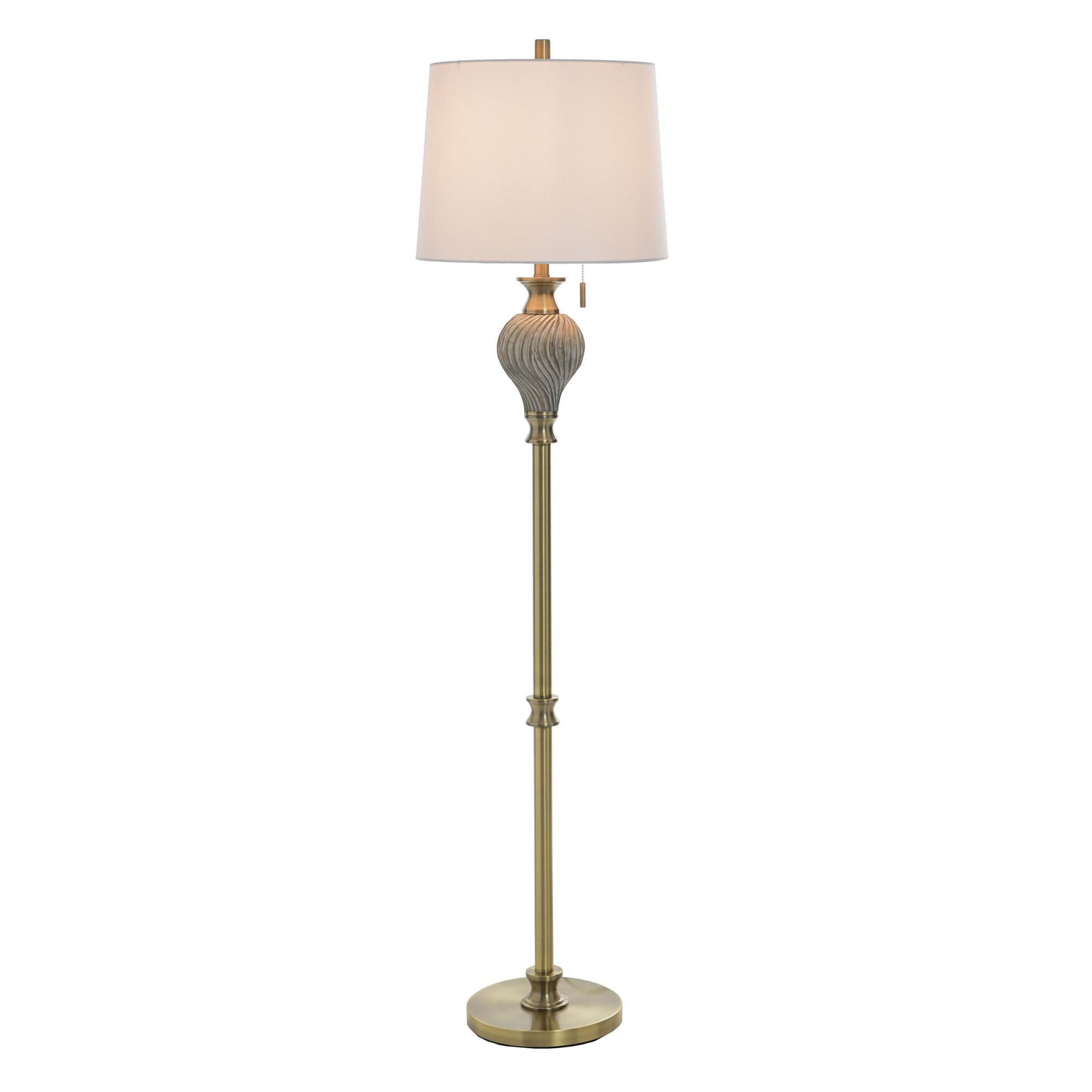 Shown in Ash, Gold, White finish