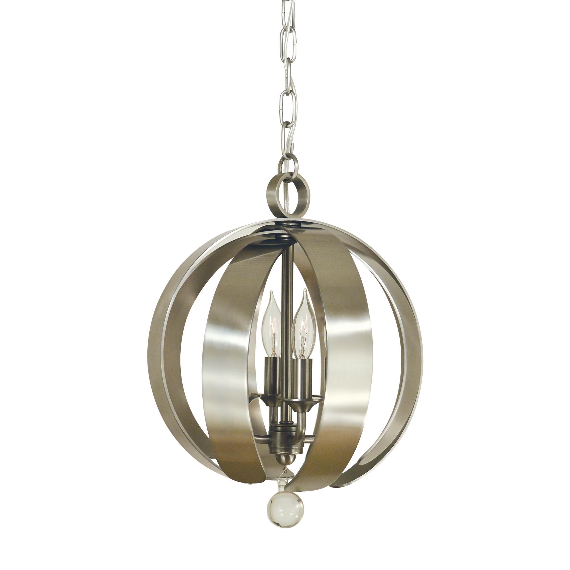 Venus 11 Inch 4 Light Mini Chandelier by Framburg