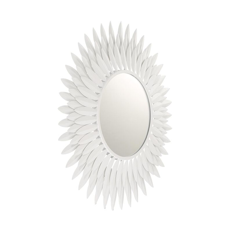 Broche 24 Inch Decorative Mirror by Crystorama
