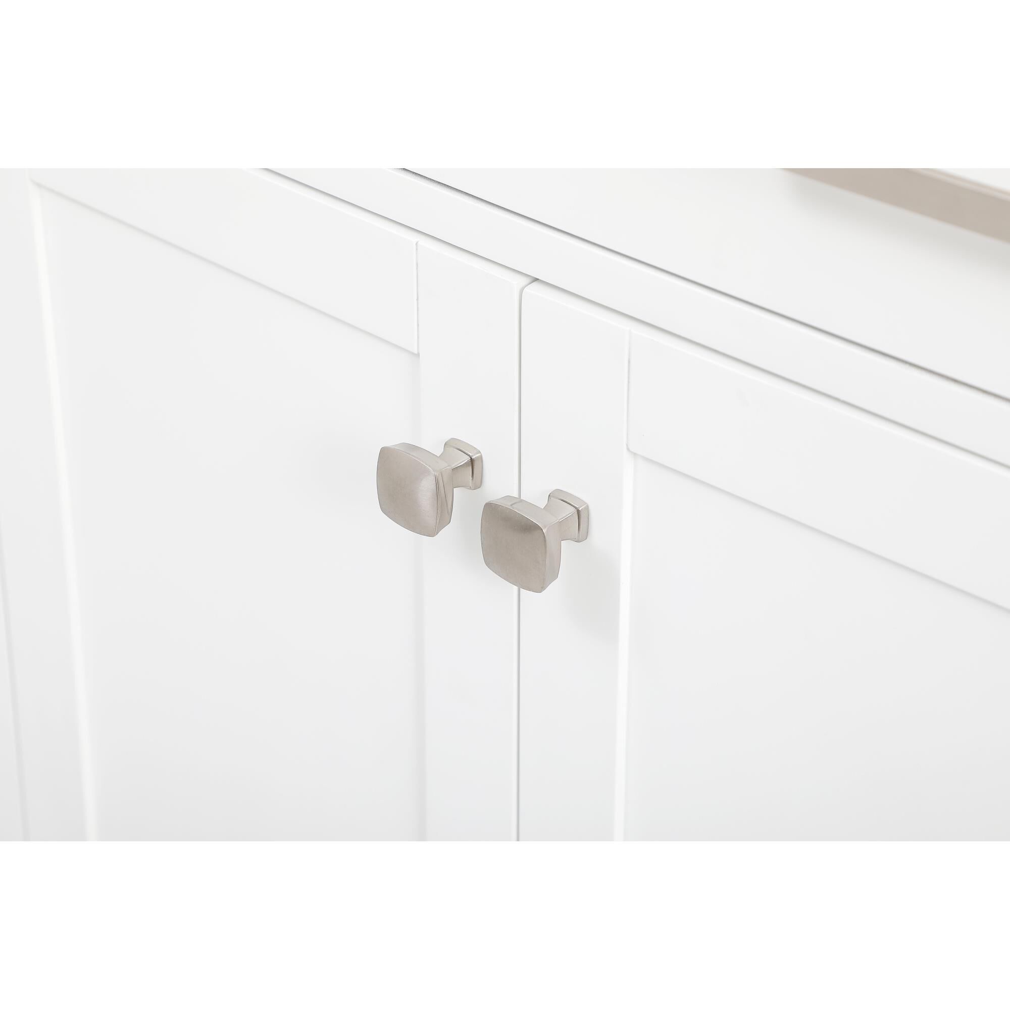 Shown in White finish