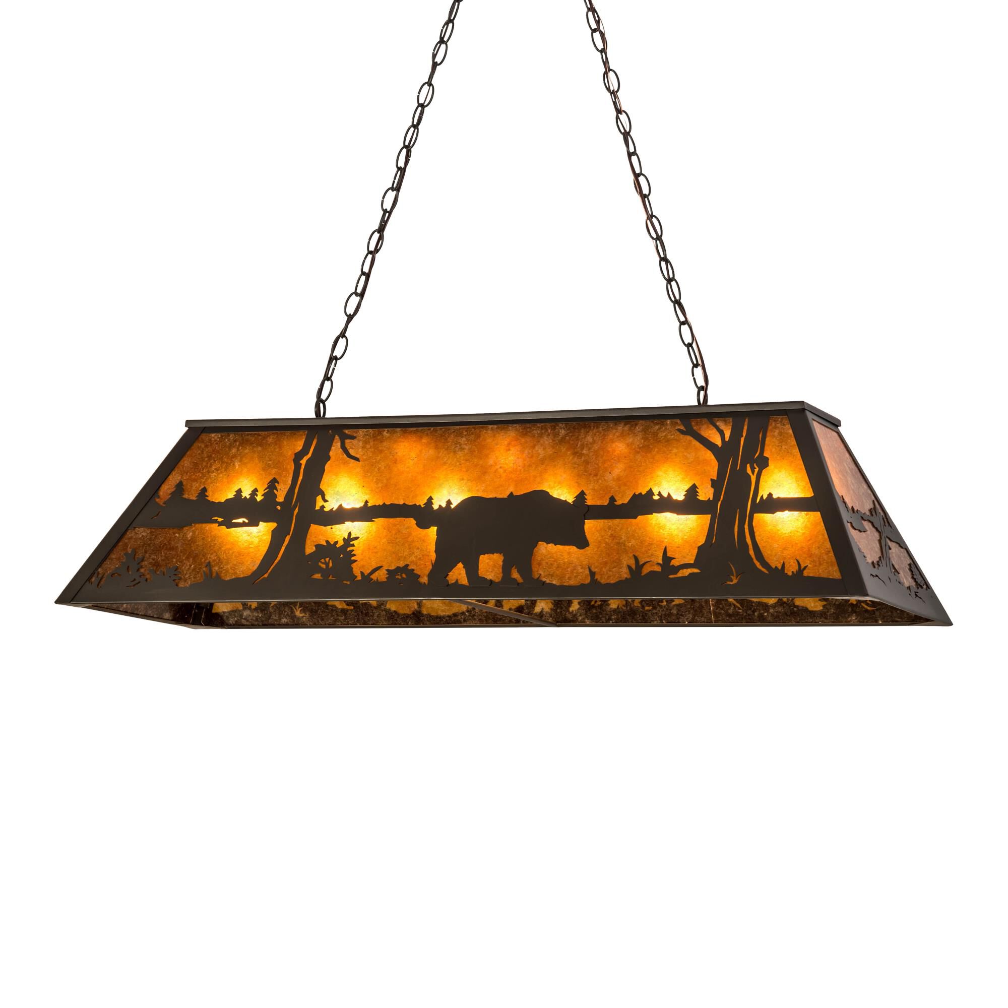 48 Inch 6 Light Linear Suspension Light by Meyda Lighting