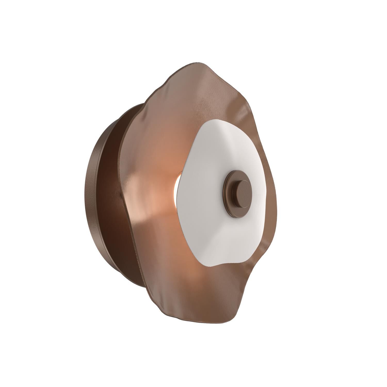 Shown in Burnished Bronze finish and Salt White accent