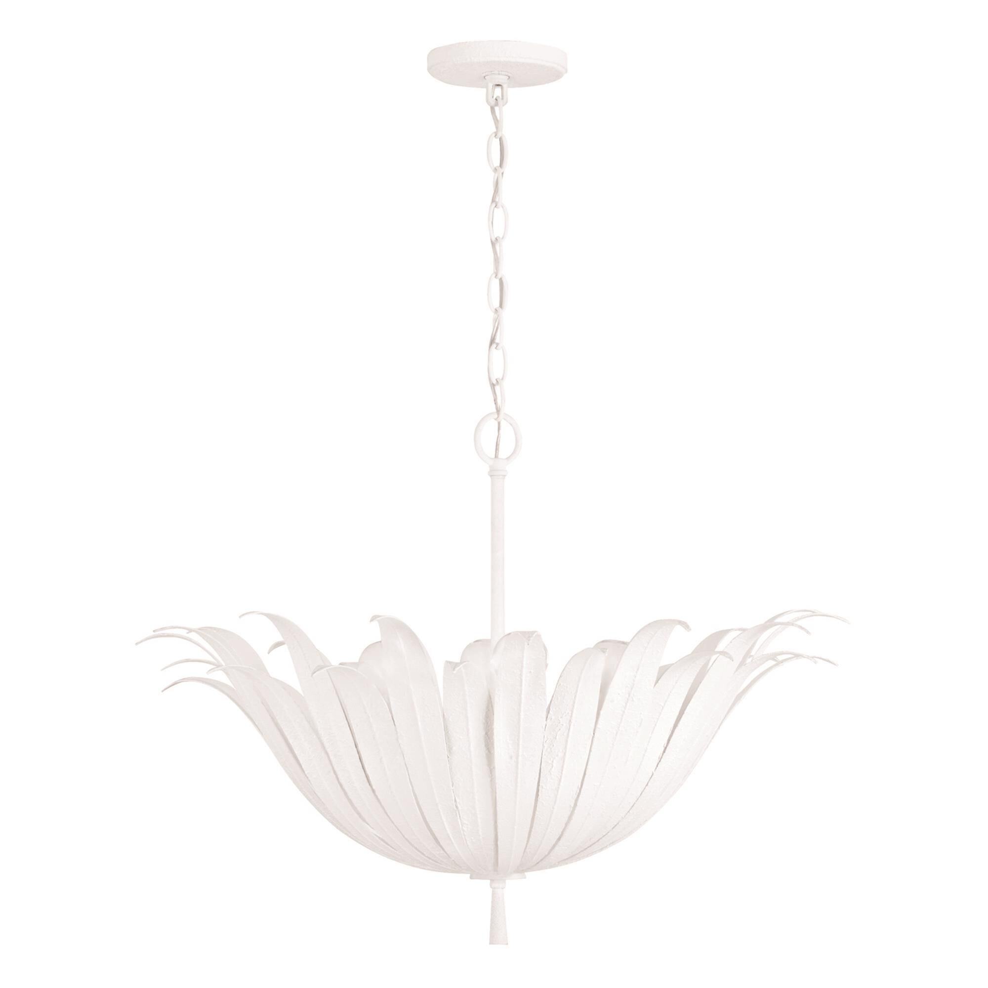 Shown in Textured White finish