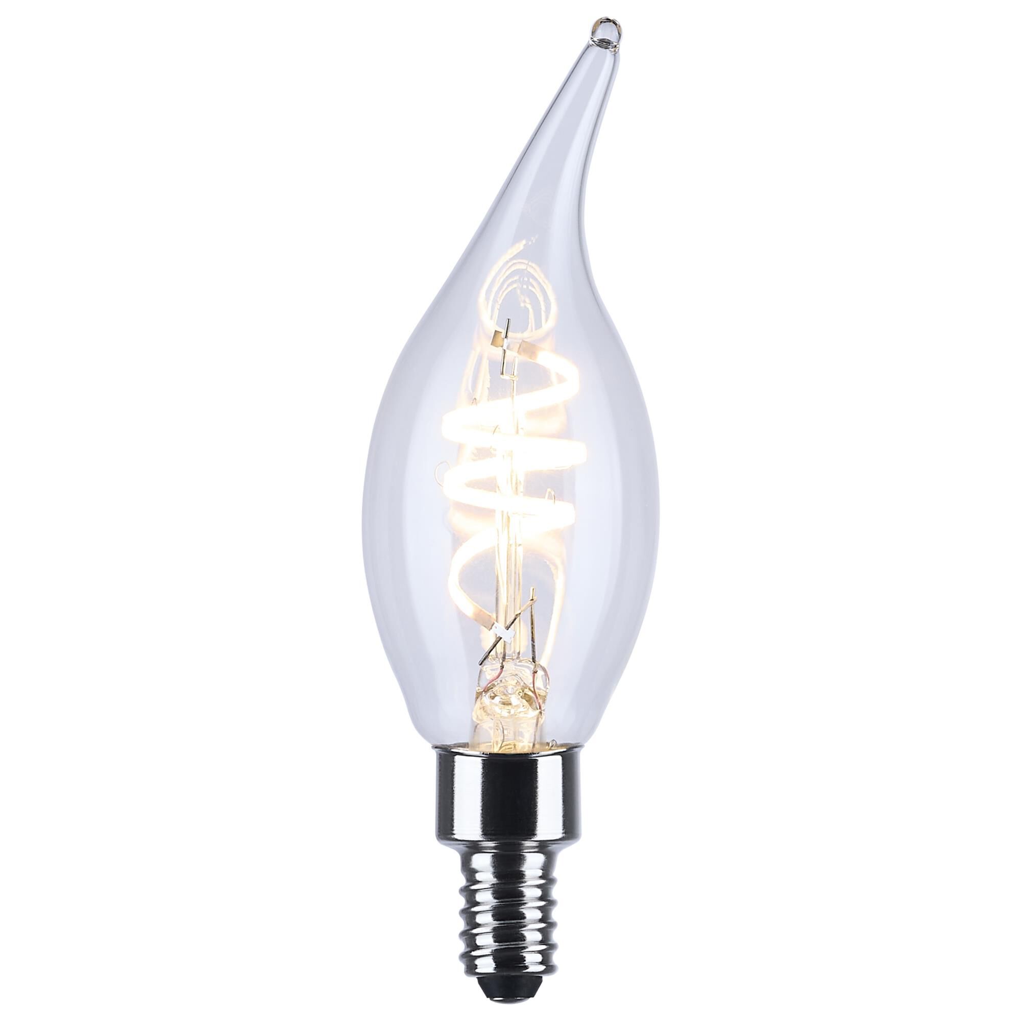 Dimmable 4 Watt 2700K CA11 LED Light Bulb by Satco