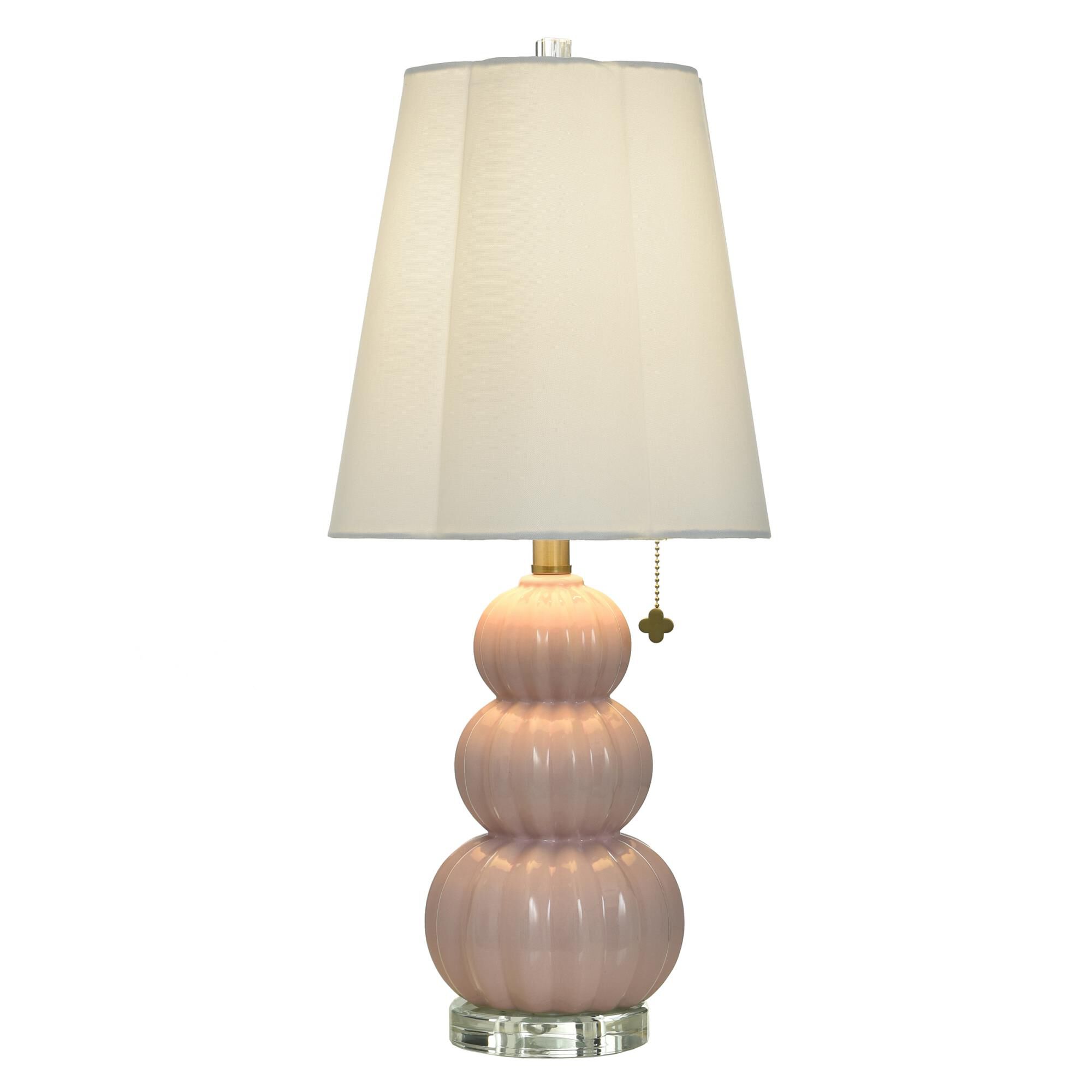 Shown in Pink Peony finish and Off-White shade