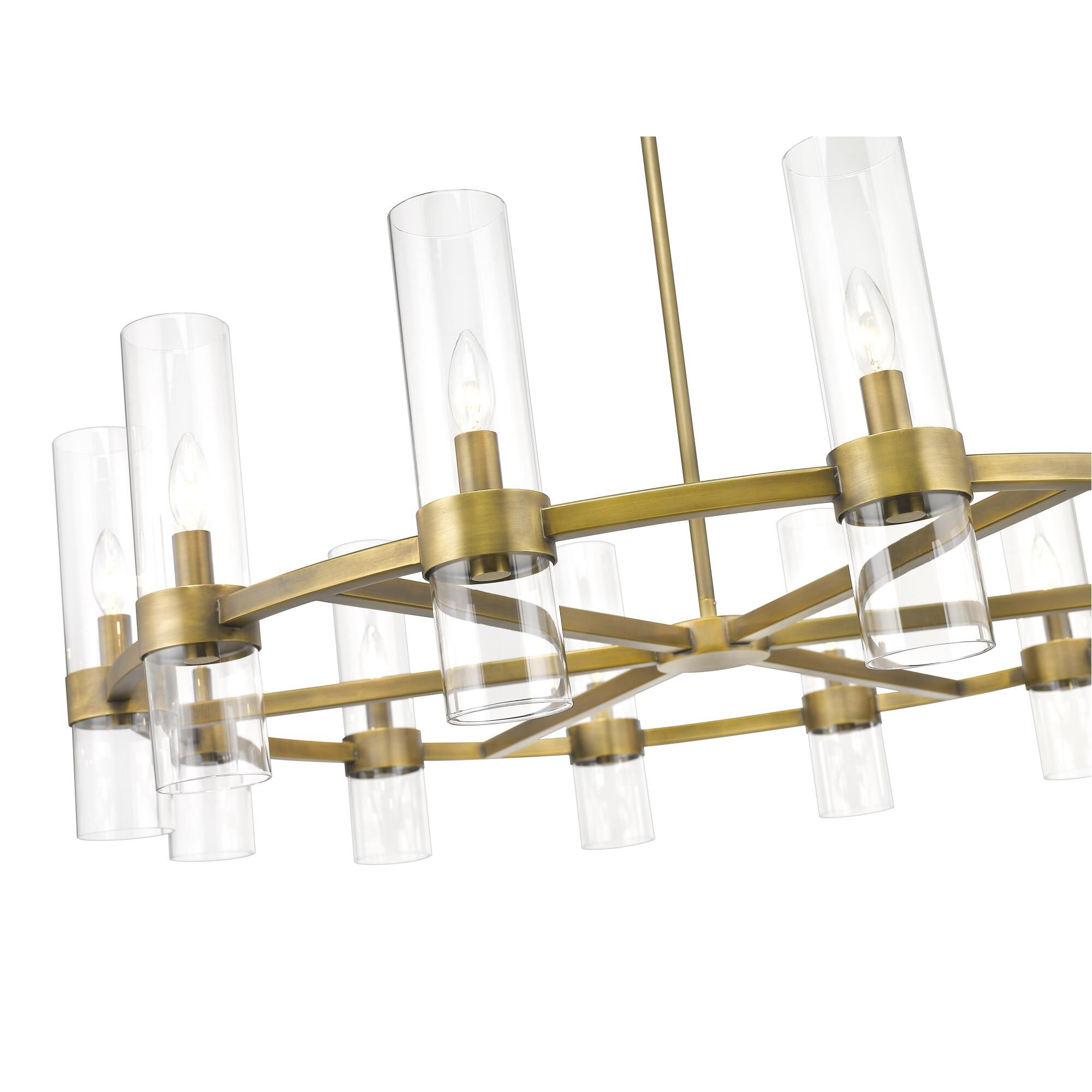 Datus 43 Inch 12 Light Chandelier by Z-Lite