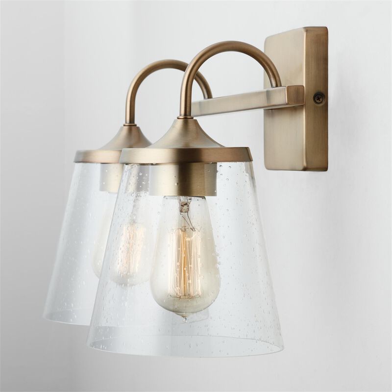Independent 15 Inch 2 Light Bath Vanity Light by Capital Lighting Fixture Company