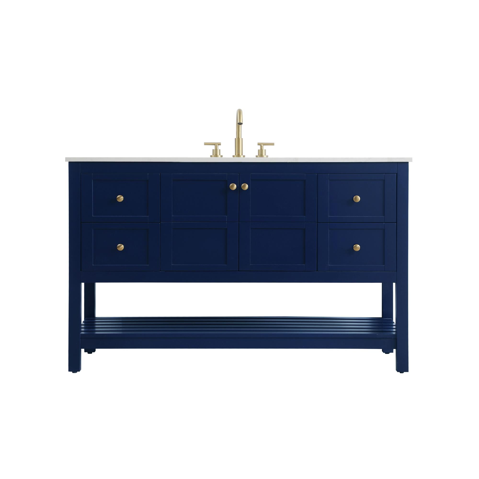 Shown in Blue finish