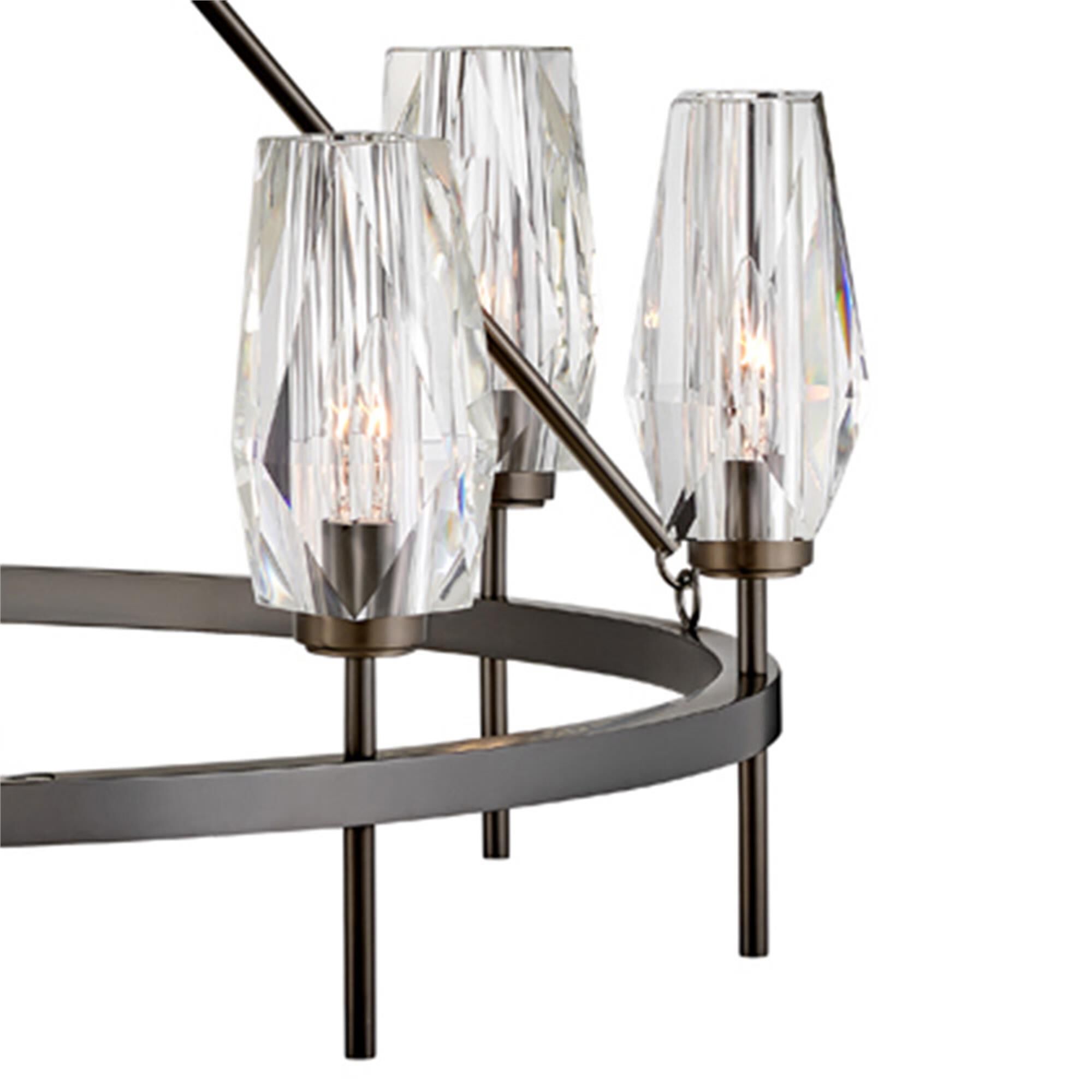 Ana 36 Inch Chandelier,