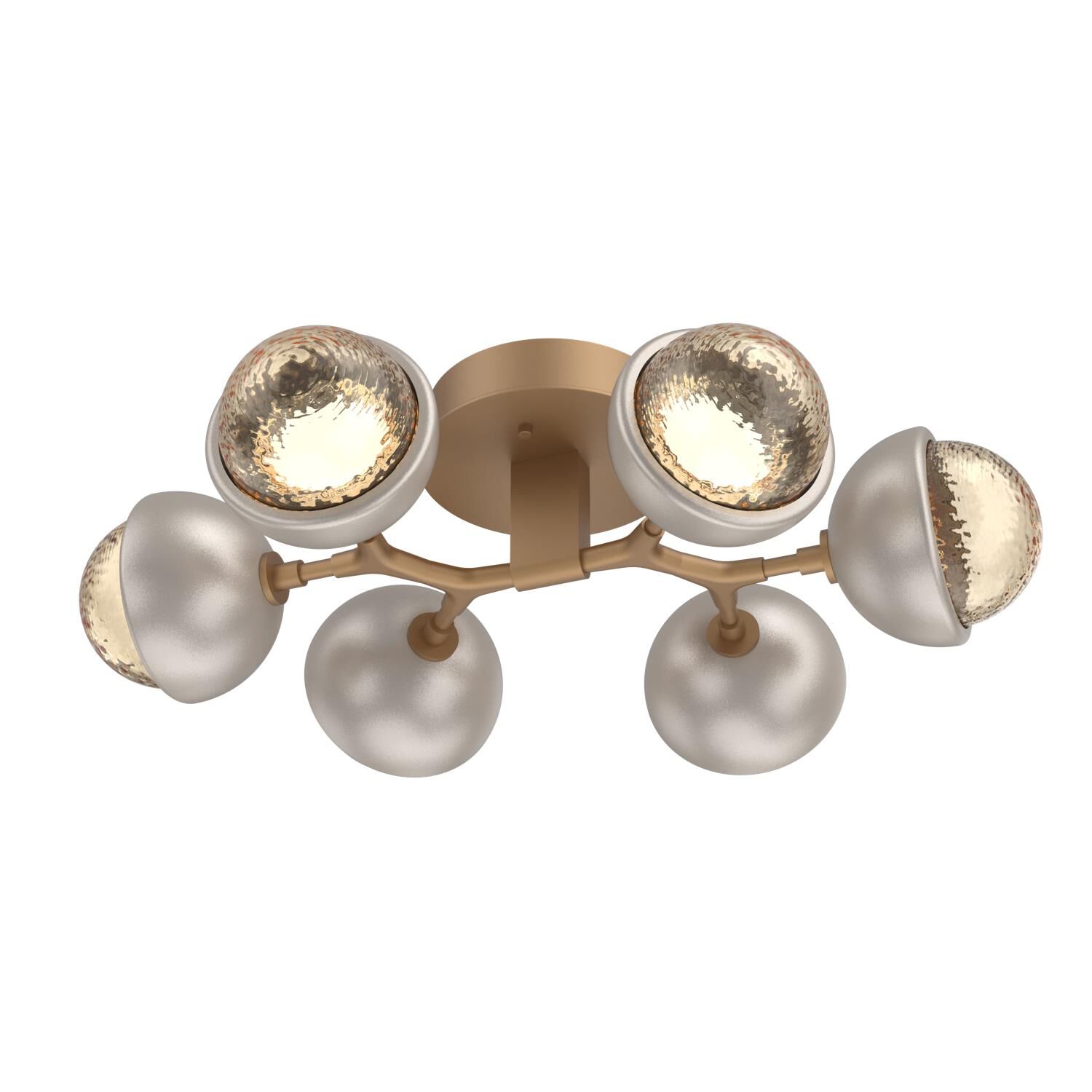 Levi Wilson Cabochon 27 Inch Flush Mount by Hammerton Studio