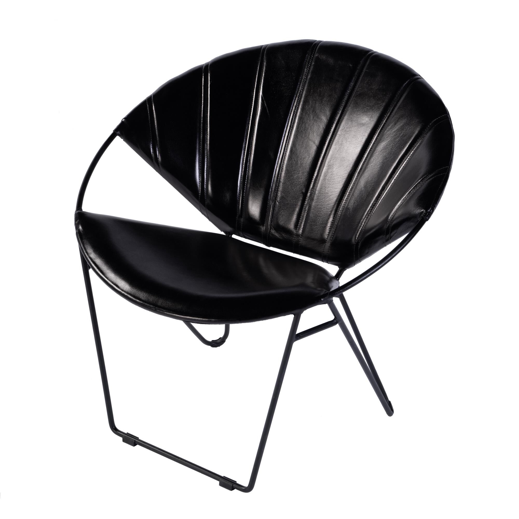 Shown in Black Leather finish