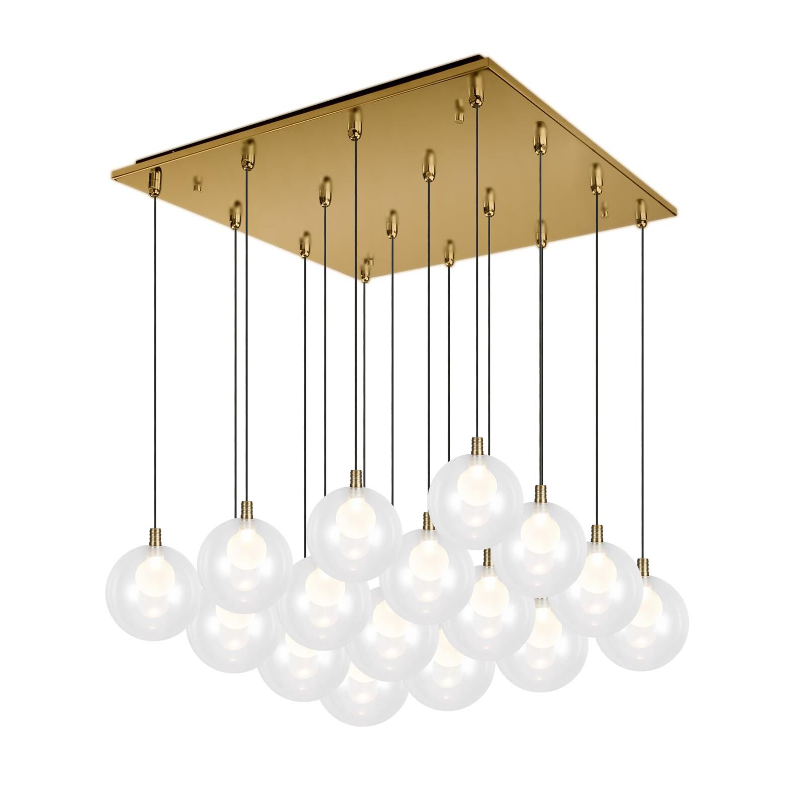 Bolla 21 Inch Multi Light Pendant by Kuzco Lighting
