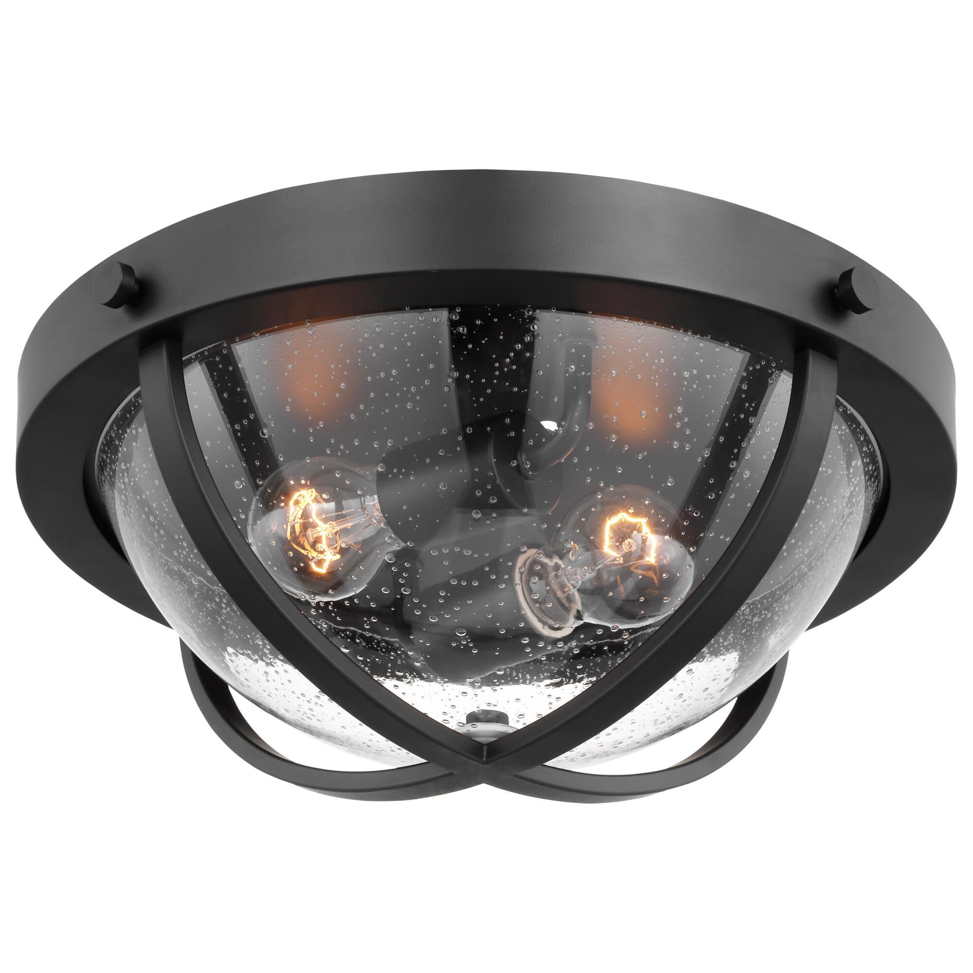 Lincoln 14 Inch 2 Light Flush Mount by Nuvo Lighting