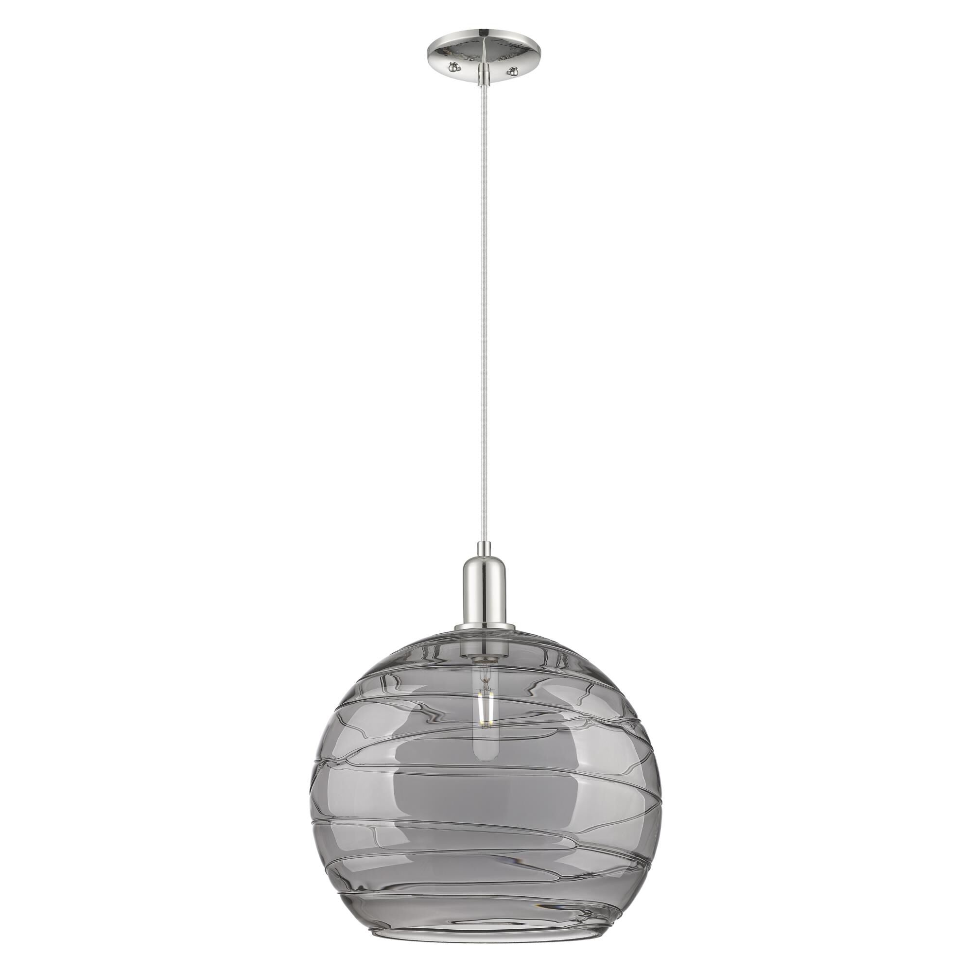 Bruno Marashlian Athens Deco Swirl 14 Inch Large Pendant by Innovations Lighting