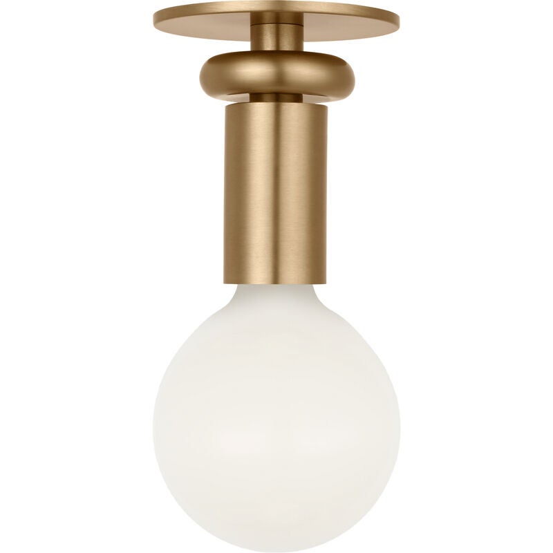 Malcolm 5 Inch Semi Flush Mount by Visual Comfort Studio