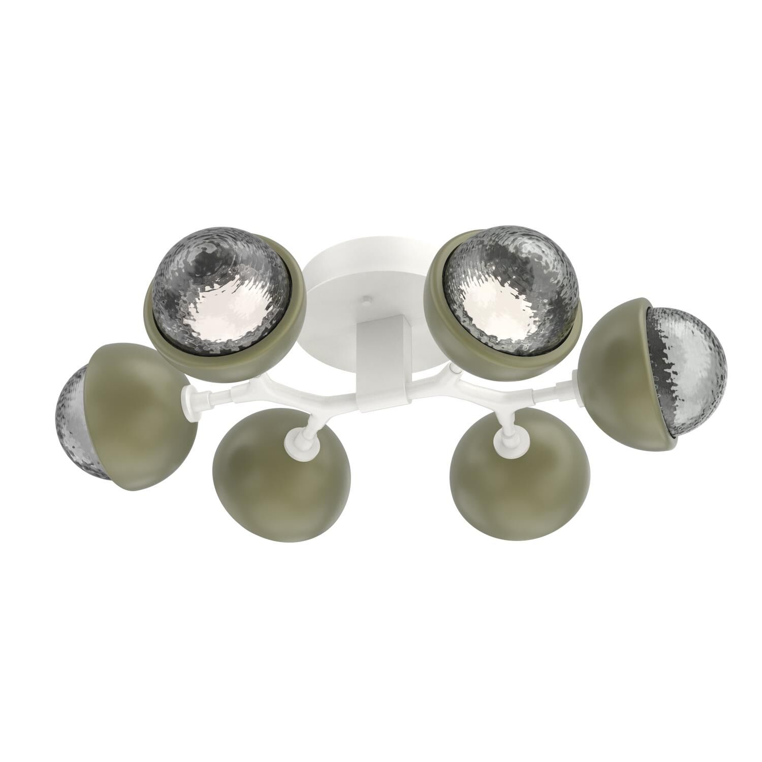 Levi Wilson Cabochon 27 Inch Flush Mount by Hammerton Studio