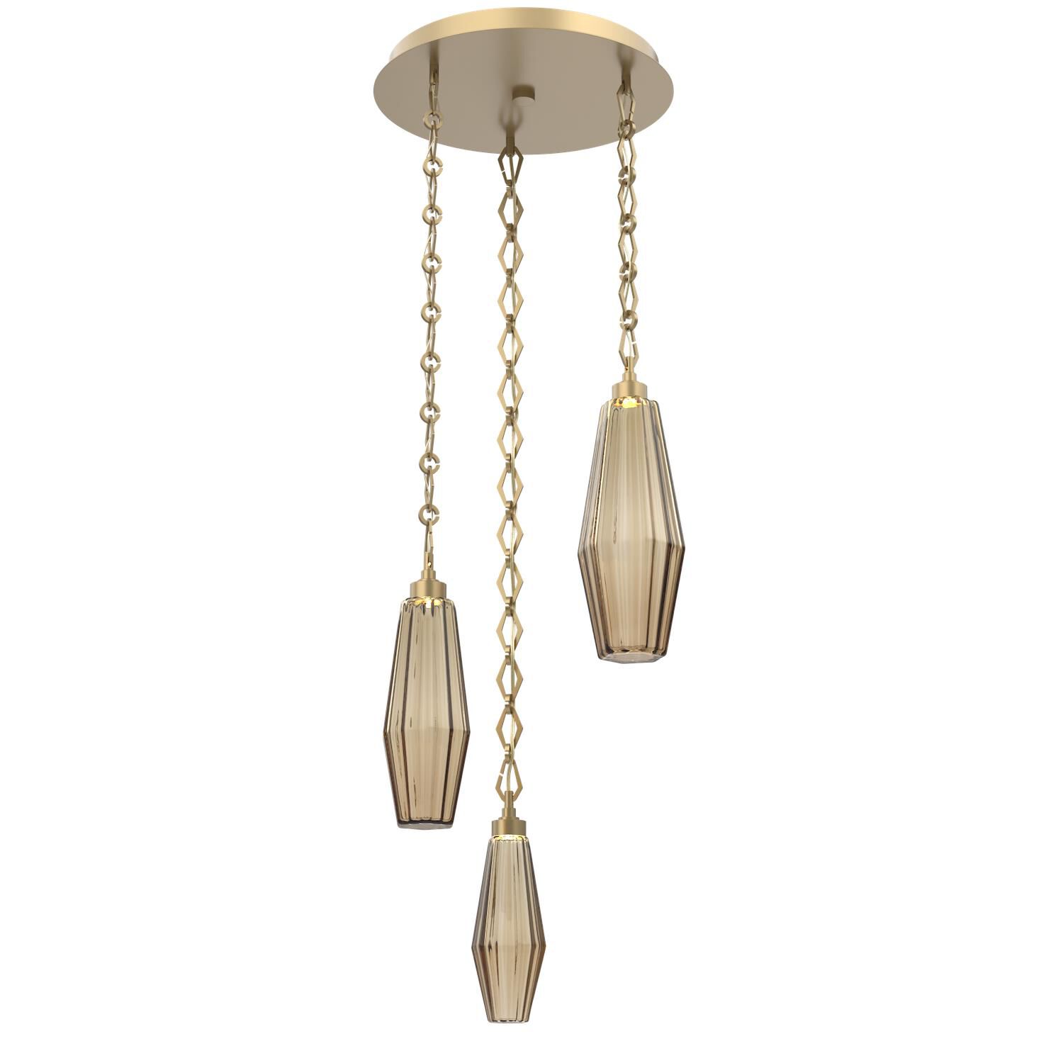 Levi Wilson Aalto 18 Inch Multi Light Pendant by Hammerton Studio