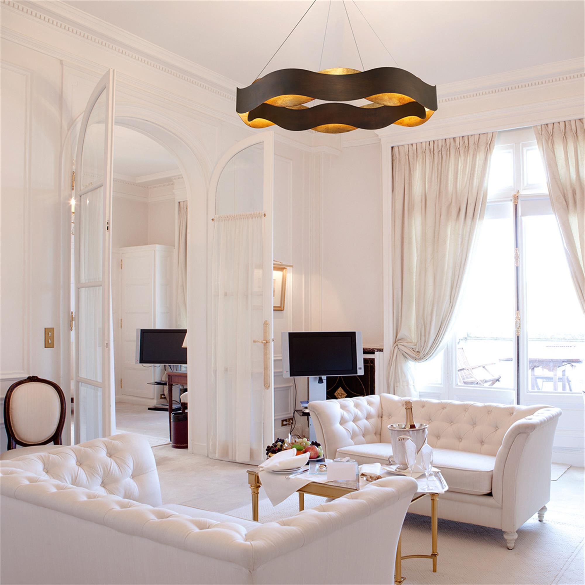 Vaughan 34 Inch Chandelier,