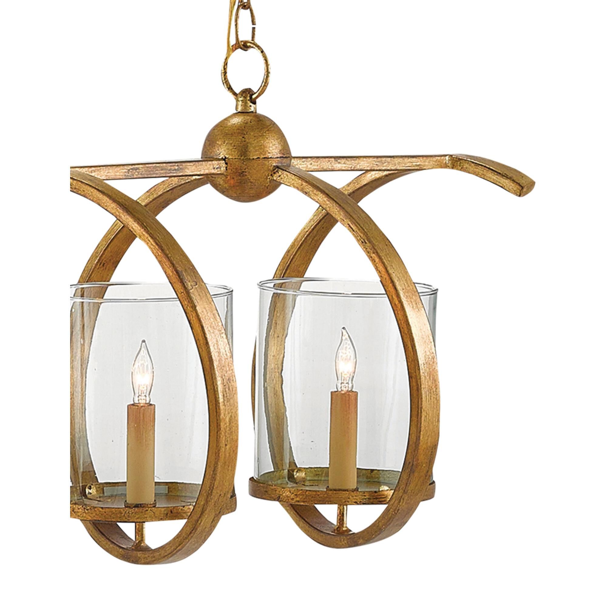 Maximus 47 Inch 5 Light Linear Suspension Light by Currey and Company