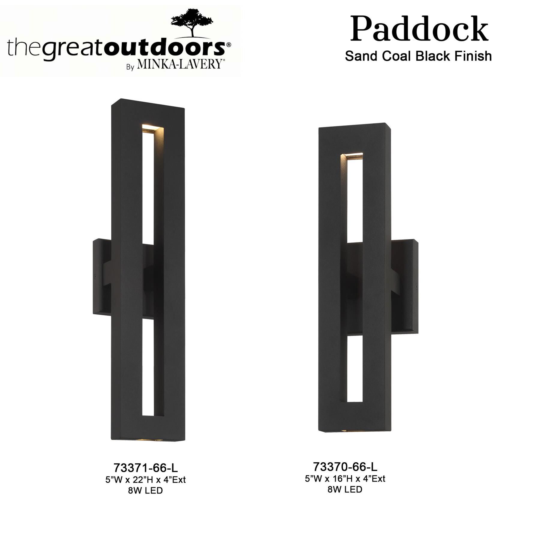 Paddock 22 Inch Outdoor Wall Light by Minka Lavery