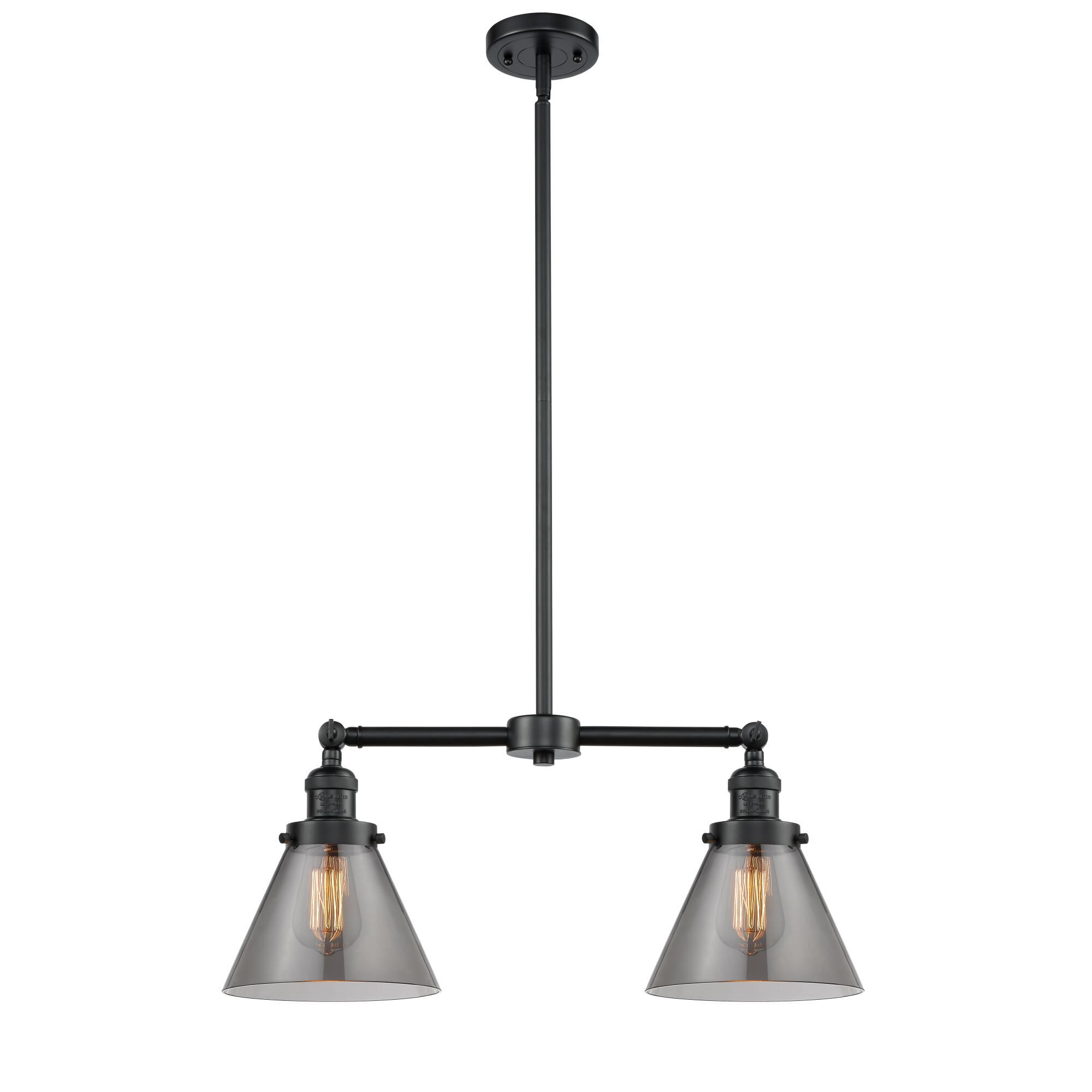 Shown in Oil Rubbed Bronze finish and Smoked glass