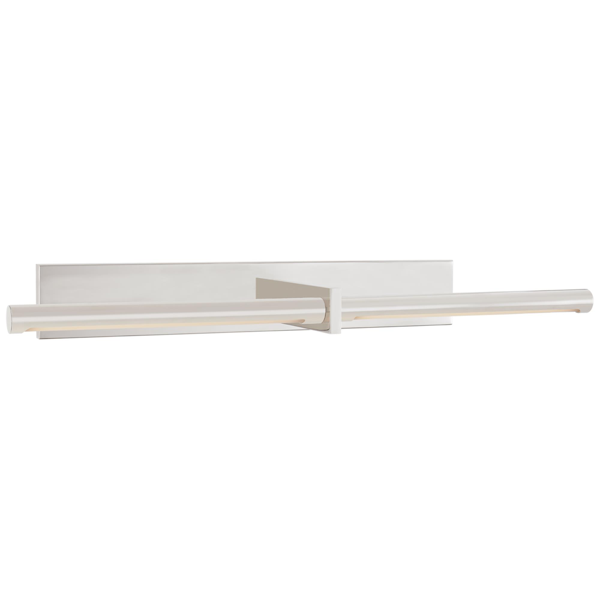 Shown in Polished Nickel finish and No Option shade