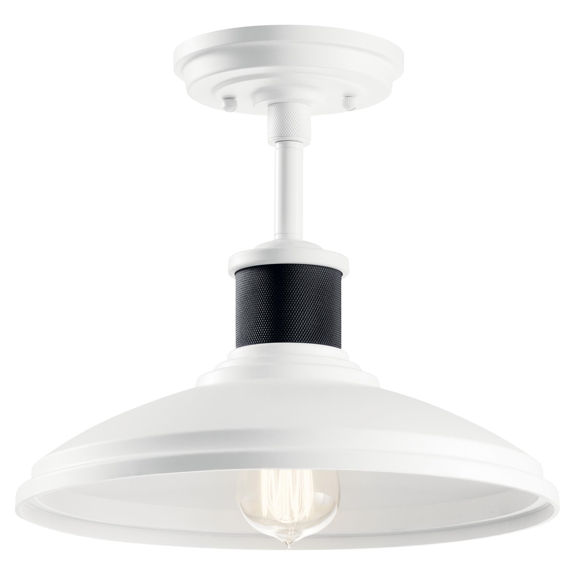 Shown in White finish