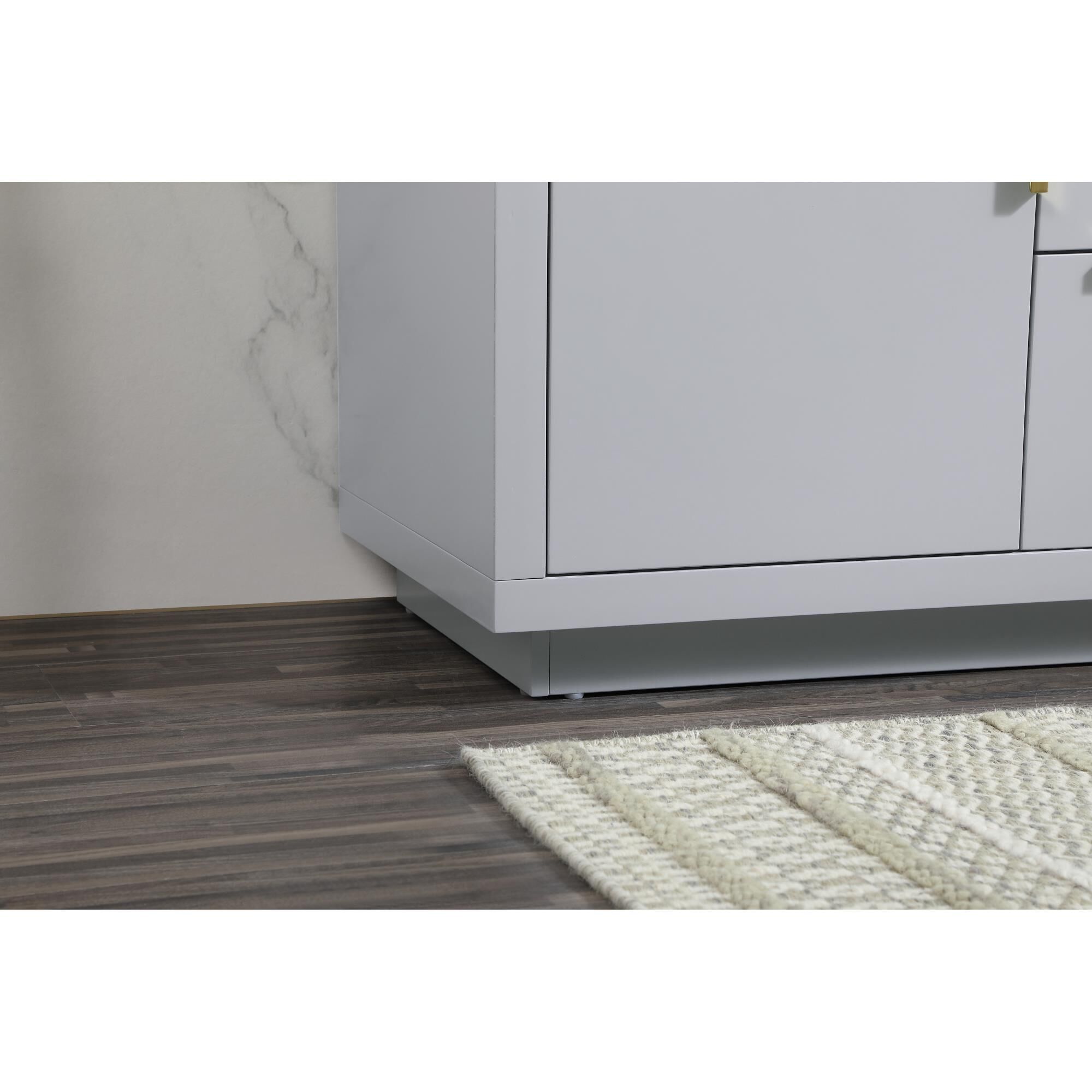 Shown in Grey finish