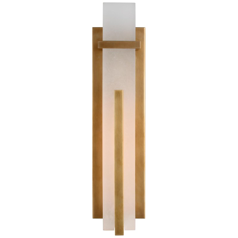 Visual Comfort Signature Collection Ian K. Fowler Malik 19 Inch LED Wall Sconce