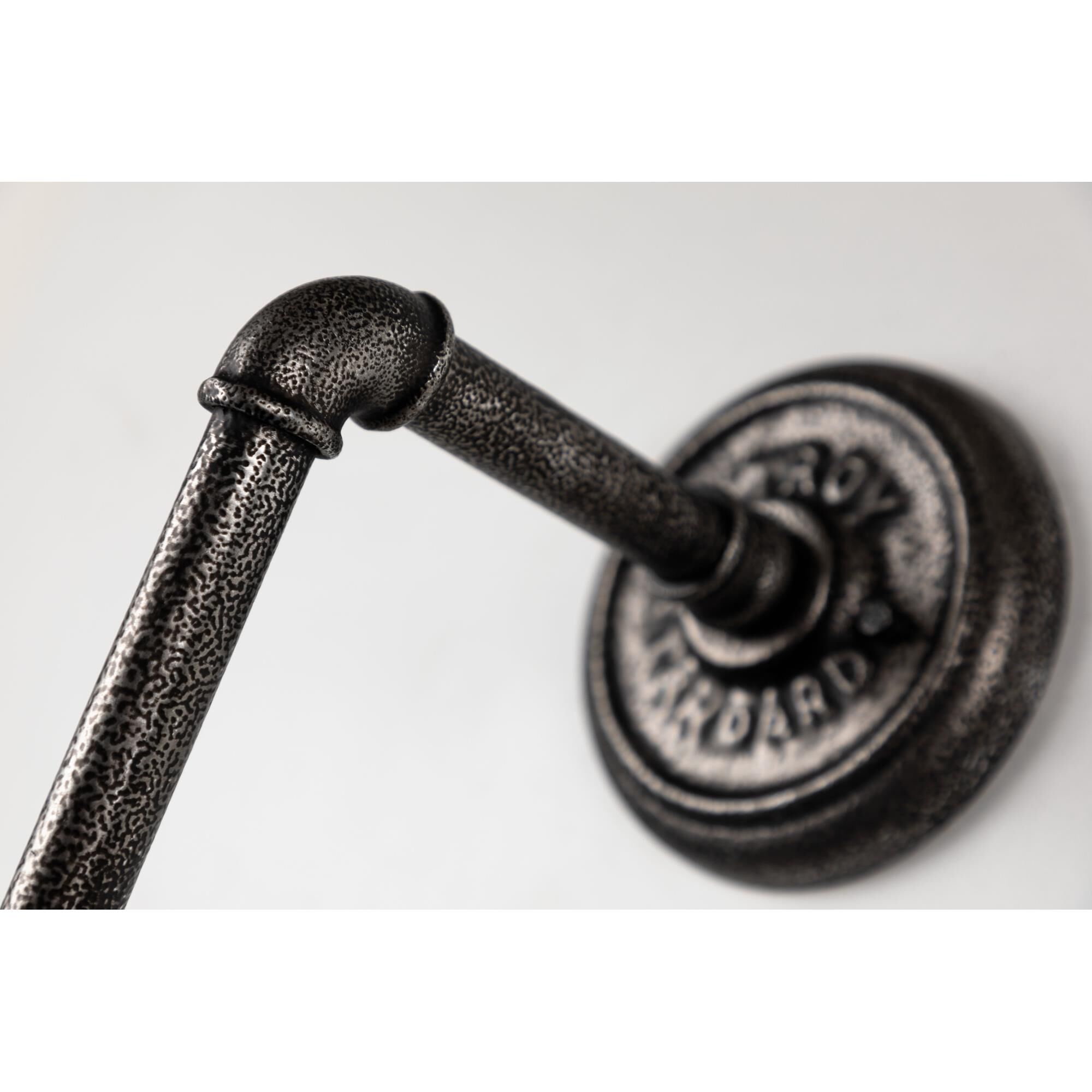 Shown in Textured Bronze finish and Clear glass and Brushed Brass accent