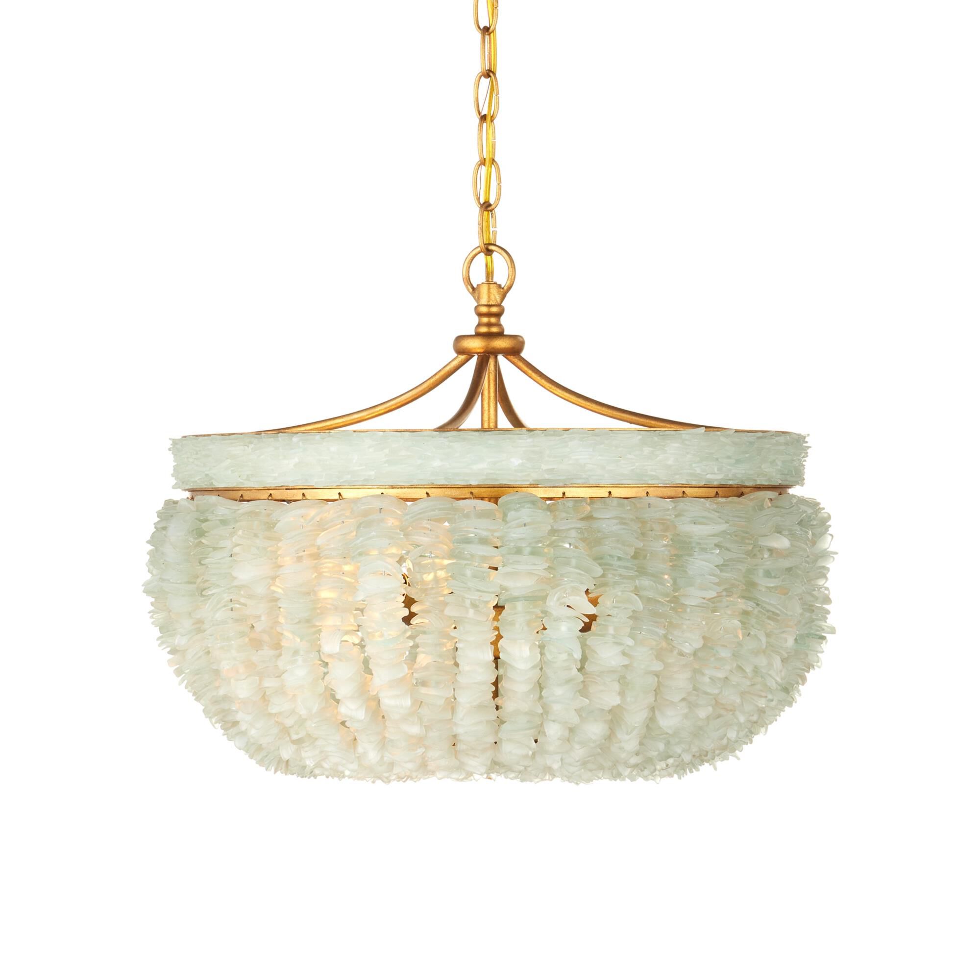 Bayou 19 Inch Large Pendant by Currey and Company