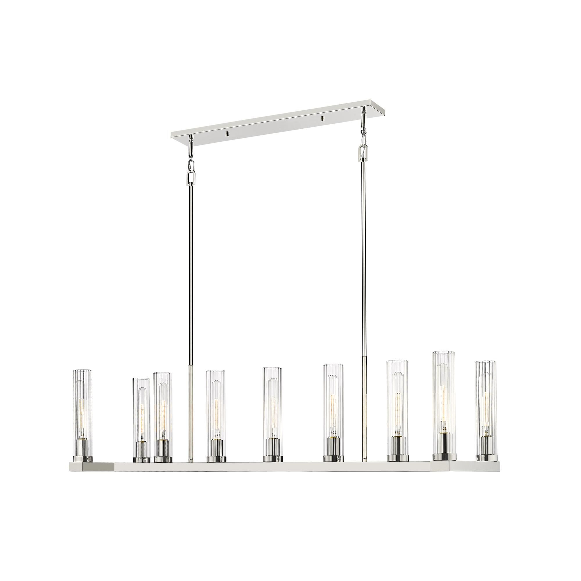 Beau 56 Inch 9 Light Linear Suspension Light by Z-Lite