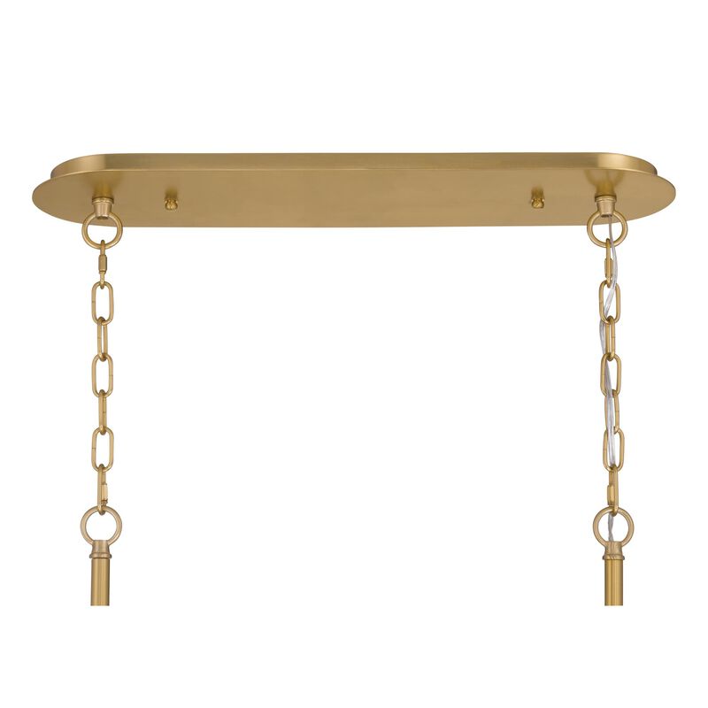 Glassara 48 Inch Linear Suspension Light by Metropolitan Lighting