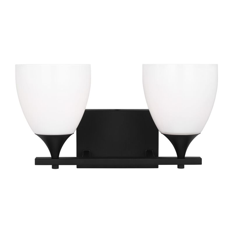 Drew & Jonathan Toffino 16 Inch 2 Light Bath Vanity Light by Visual Comfort Studio